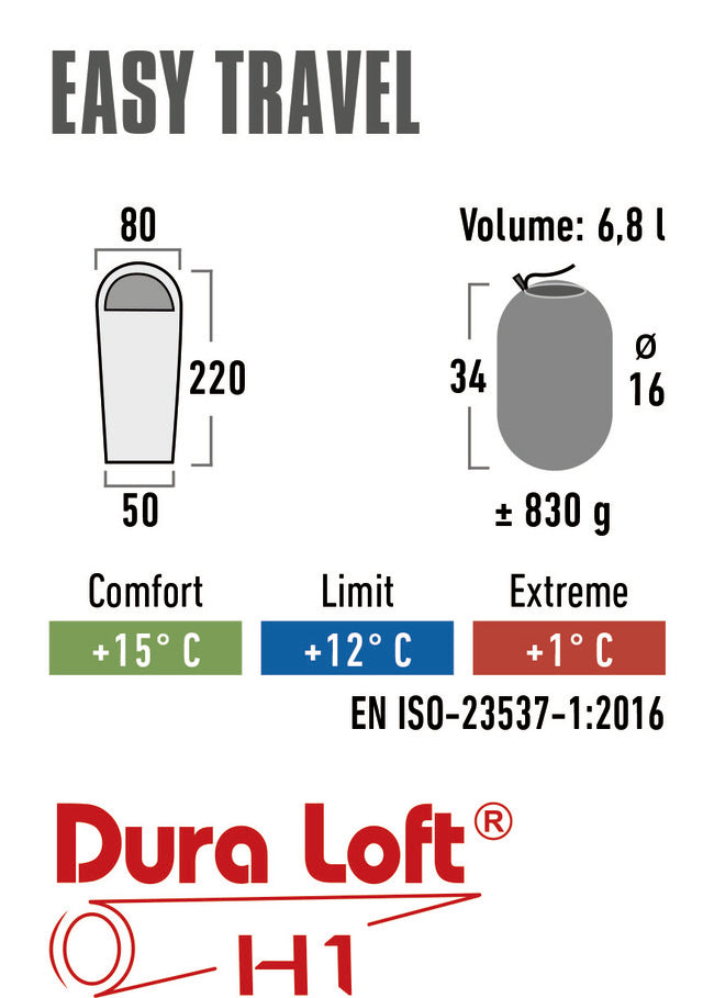 Sleeping bag HighPeak Easy Travel