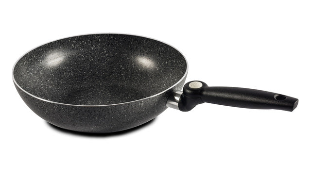 Pan BEAVER BRAND WOK STONEROCK pl. akmens pilka