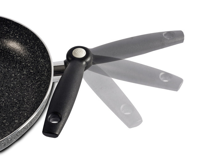 Pan BEAVER BRAND WOK STONEROCK col. stone grey