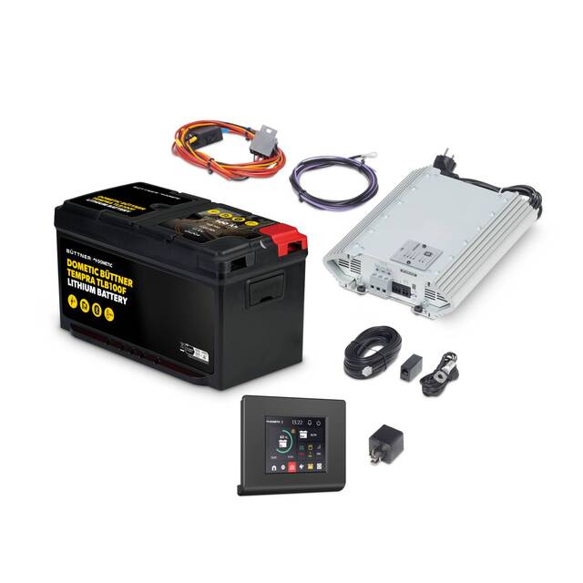 Ličio baterija Maitinimo rinkinys II – TLB 100 F, šildomas, BCB 25/20, ekranas TD283