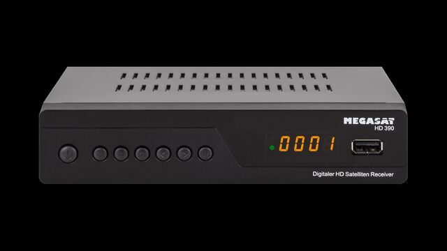 Palydovinės radijo imtuvas Megasat DVB S2, HD 390