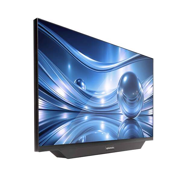 TV SLA-43 W 4K, 43 inch black