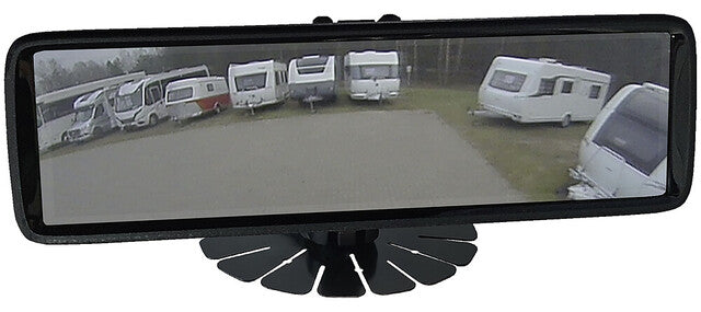 Rear-view mirror display mit O-Garnish Camera