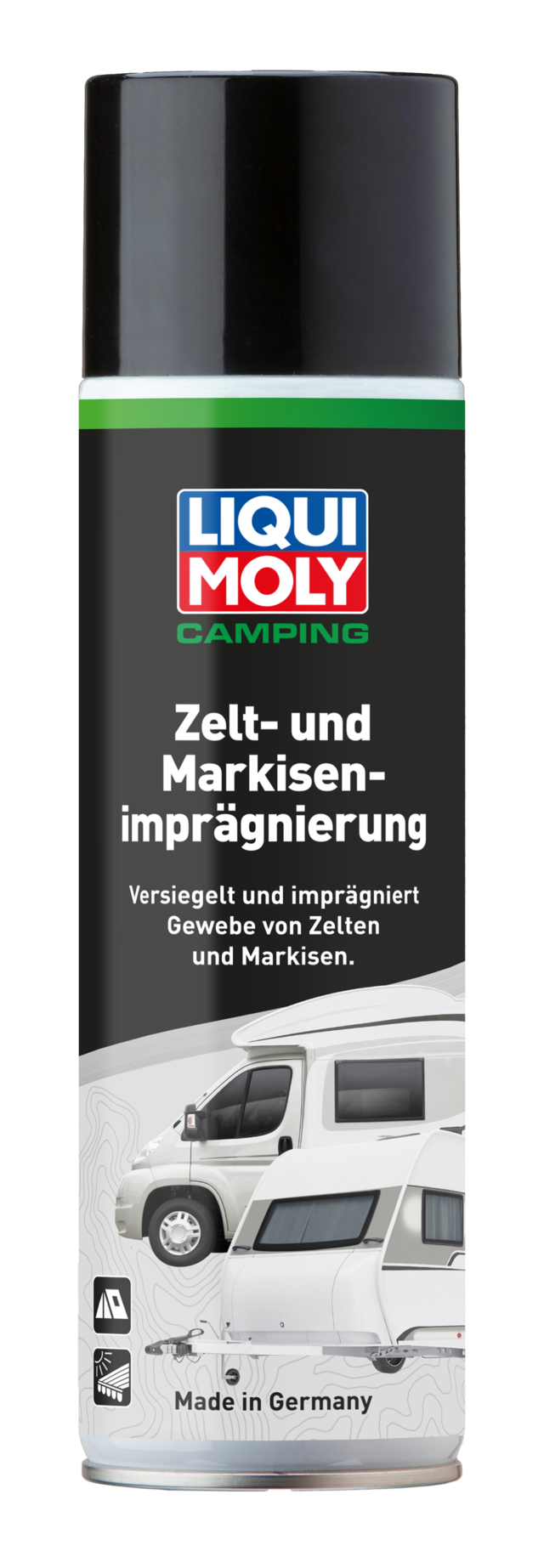 Palapinių ir tentų impregnavimas LIQUI MOLY