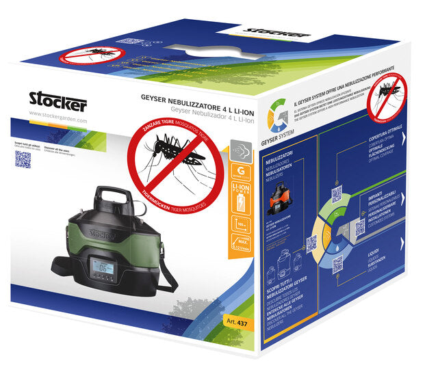 Geyser nebuliser 4 l 5 bar colour green