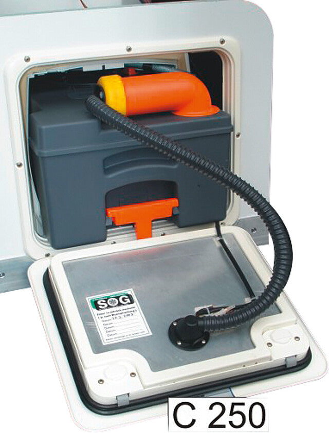 Tualeto orlaidė SOG Type F - Thetford C 250 / 260 stogo versija