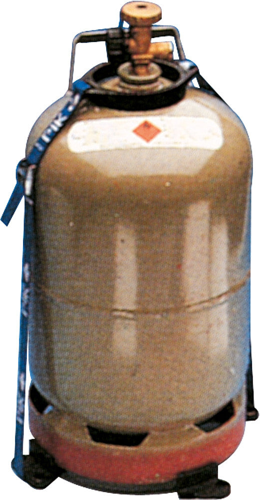 Gas bottle holder up to 11 kg