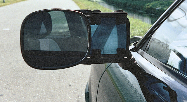 Towing mirror HABA Magnum horiz. and. vertical. mountable with large mirror head