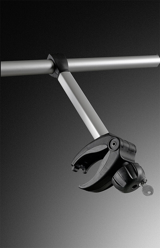 Bicycle rack THULE Excellent short version 2 bikes Load cap. 60 kg colour silver