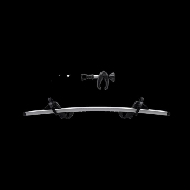 Prailginimo rinkinys Thule 3-as dviratis Excellent Load cap. 30 kg sidabro spalvos