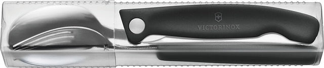 Cutlery set Victorinox SwissClassic, 3 pcs. Colour black