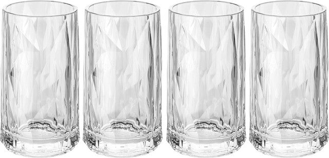 Šratinio stiklo koziol CLUB Nr. 7 Superglas 20 ml/40 ml, 4 spalvų rinkinys krištolo skaidrumo