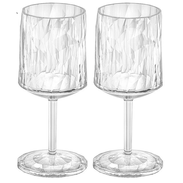 Vyno taurė koziol CLUB Nr. 9 Superglas 200 ml, rinkinys iš 2 Spalvų krištolo skaidrumo