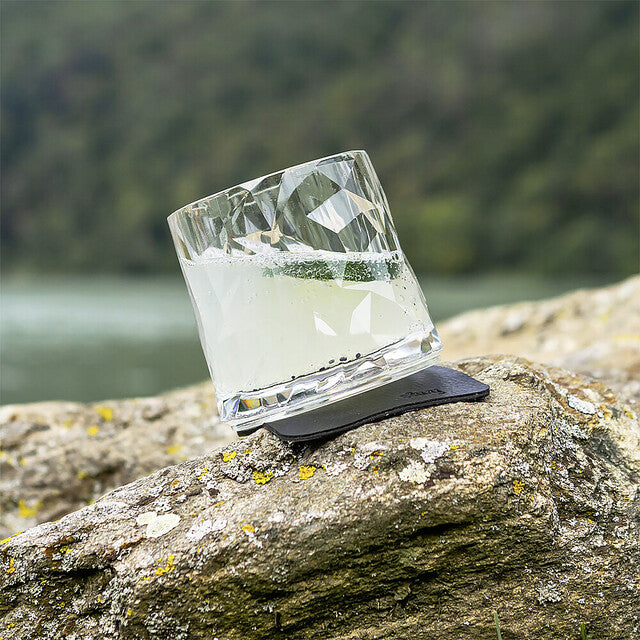 Magn. plastic glasses silwy TUMBLER x 2 h. tech 250 ml Col. transparent