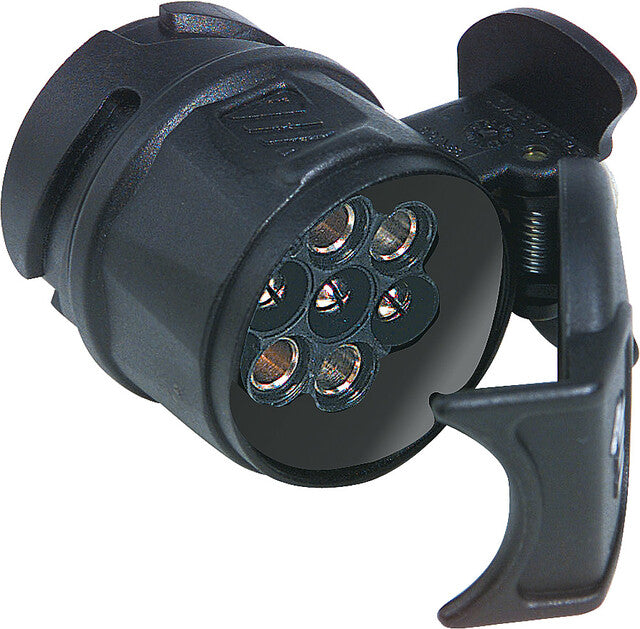 Mini trumpas adapteris Shorty 13/7 kontaktų juodos spalvos