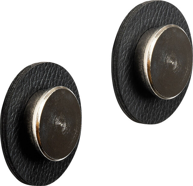 Magn. pins silwy SMART 2-pc. set col. black incl. metal nano gel pad BLACK