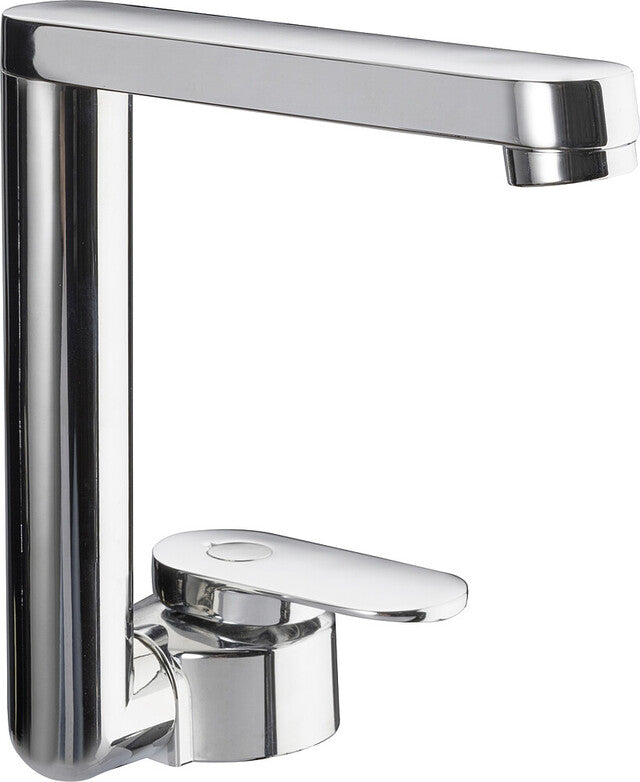 Sng.-lv. mx. tap REICH TWISTER with switch and nozzles Col. high-gloss chrome