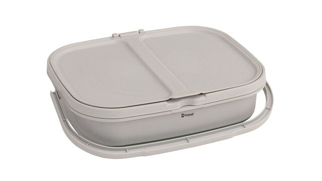 Waste bin Outwell Collaps with waste separation colour shadow green