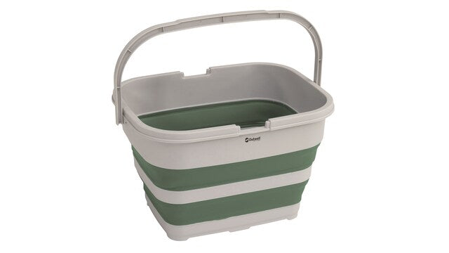 Waste bin Outwell Collaps with waste separation colour shadow green