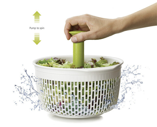Salad spinner Joseph Joseph Spindola™ for the sink, col. green / white