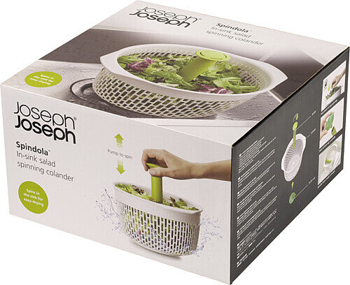 Salad spinner Joseph Joseph Spindola™ for the sink, col. green / white