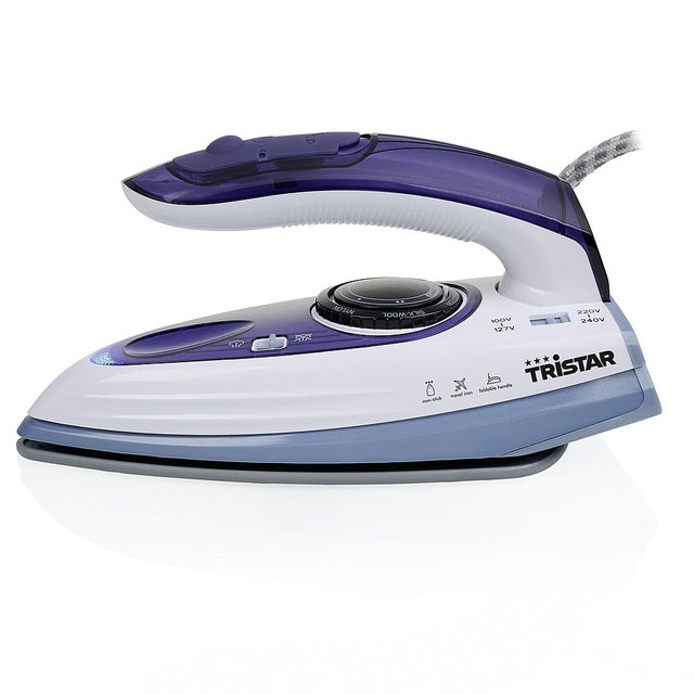 Travel steam iron TRISTAR Foldable handle 1,000 W