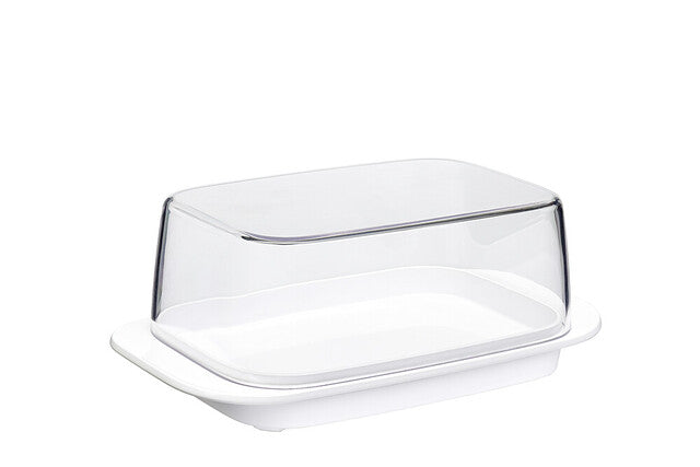 Butter dish MEPAL col. white lid clear