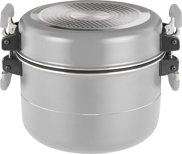 Pot set BRUNNER Fusion 7+1 Diam. 22 cm Colour grey