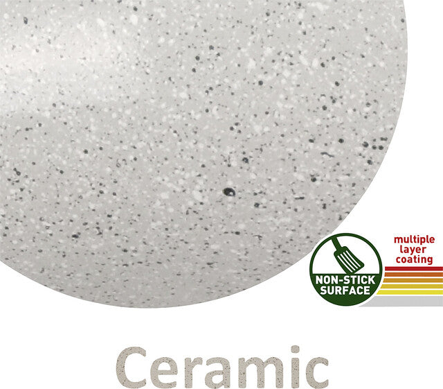 Pot set BRUNNER Fusion 7+1 Diam. 22 cm Colour grey