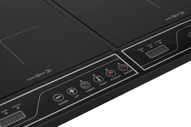 Induction hob BRUNNER Hot Point Induction Double Colour black