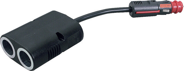 Maitinimo dviejų lizdų jungtis. Pro Car 16 A / 12–24 V