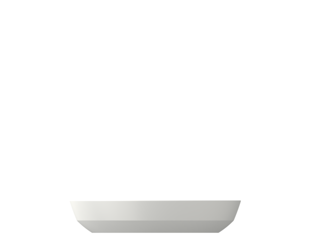 Soup dish MEPAL Silueta Diam. 21 cm Col. Nordic white