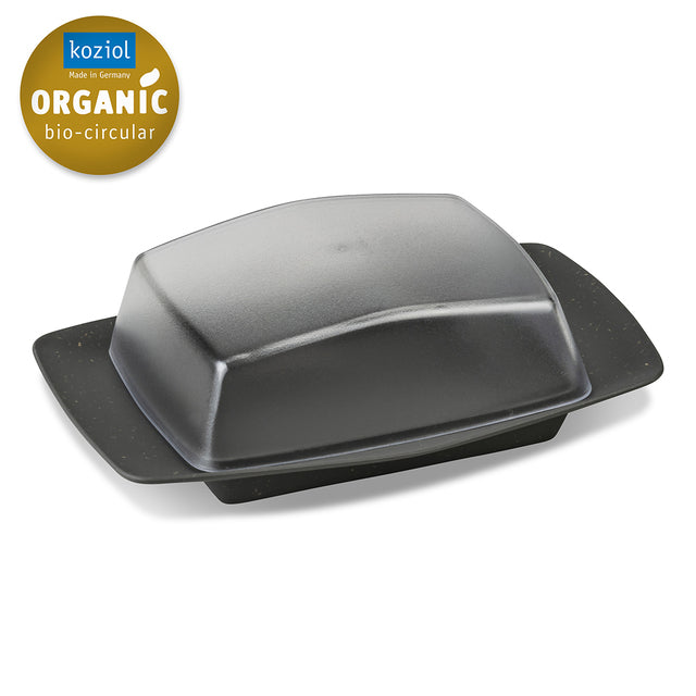 Butter dish koziol RIO col. nature ash grey