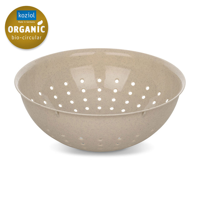 Strainer 2 l koziol PALSBY M col. nature desert sand