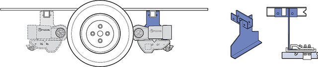 Truma attachment kit Eriba Touring for manoeuvring system Mover