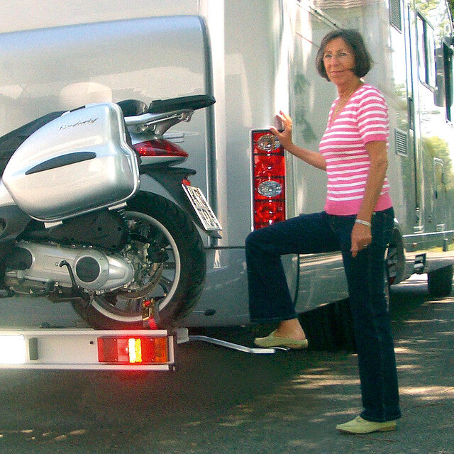 Motorbike / bike carrier Weih Type universal Hy / A lowerab. removable load cap. 170 kg