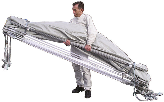 Caravan/mobile home canopy vanProtect size 3 561 - 605cm colour grey