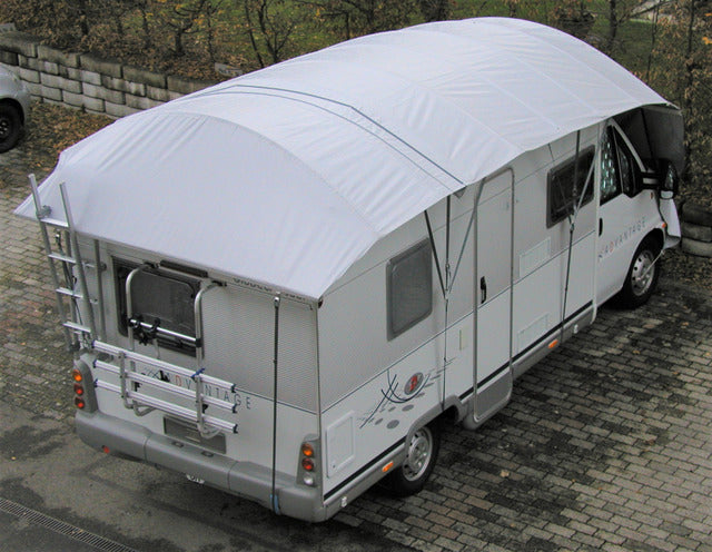 Caravan/mobile home canopy vanProtect size 3 561 - 605cm colour grey