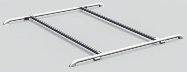 Wingbar Thule stogo bagažinė Deluxe ilgis 2,50 m Krovinio dangtelis. 70 kg kont. 2 vnt.