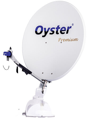 „Oyster 85 Premium“ palydovinė sistema, įskaitant „Oyster TV“.