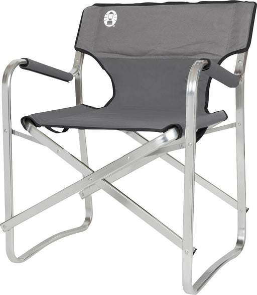Šezlongas Direktorės kėdė, 52 x 79 x 62 cm, pilka / sidabrinė