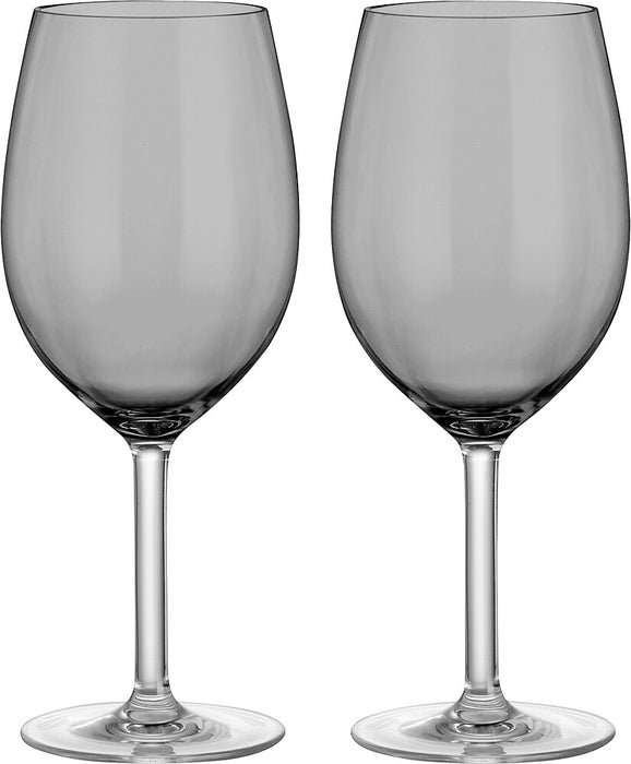 Vyno taurių rinkinys iš 2, Wineglass Thango Grey, pilka