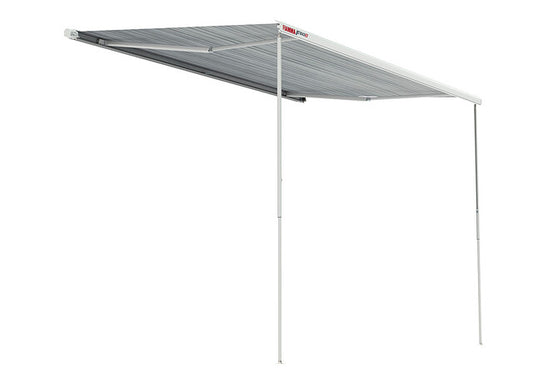 Stogo markizės Fiamma F80 S 290 x 200 cm Audinys karališkai pilkas Korpusas giliai juodas