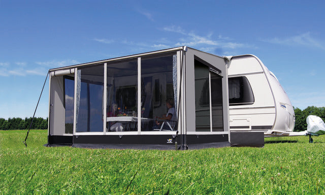 Krepšinė markizė Wigo Rolli Classic 300 x 250 cm, sp. pilka