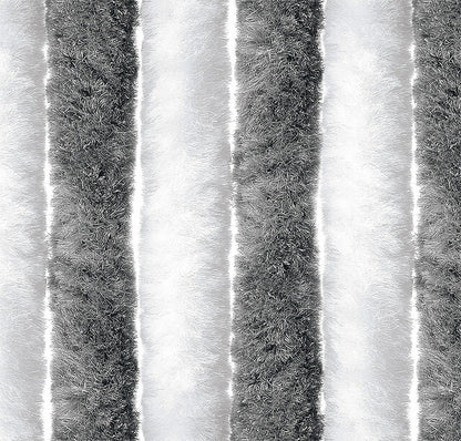 Durų uždanga Arisol 100 x 205 cm Spalva pilka/balta