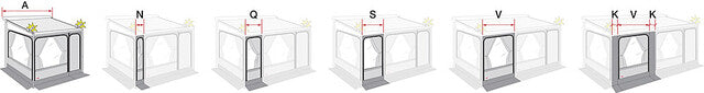 Markizės Fiamma Privacy Caravanstore Zip XL280