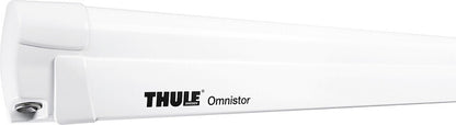 Sieninė markize THULE Omnistor 8000 500 x 275 cm Audinio sp. mistinė pilka Korpusas pl. baltas, su varikliu