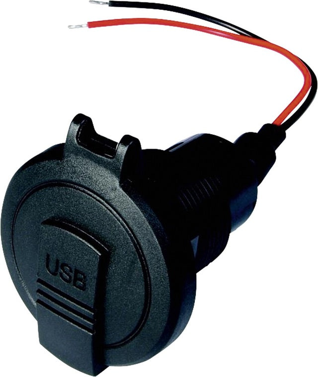 Maitinimas USB-C/A Dvigubas lizdas EV PRO CAR su apsauginiu dangteliu IP54