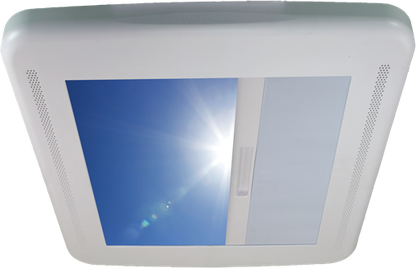 Vidinis rėmas su užtemdančiomis roletais MAXXAIR Maxxshade Plus su LED
