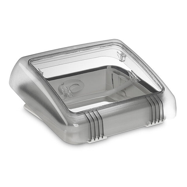 Stogo gaubtas Dometic Micro Heki stogo storis 23 - 45 mm Išpjovos matmenys 28 x 28 cm su priverstine ventiliacija